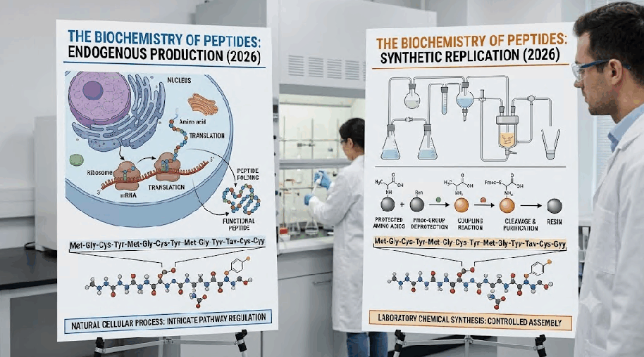 The Biochemistry of Peptides: Distinguishing Between Endogenous Production and Synthetic Replication (2026)