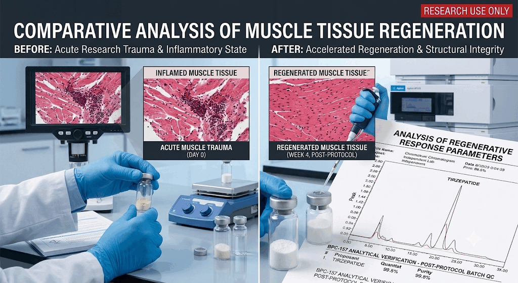 BPC-157 Before and After in Bodybuilding: A Mechanistic Analysis of Tissue Repair and Recovery for Sports Science Researchers (2026)