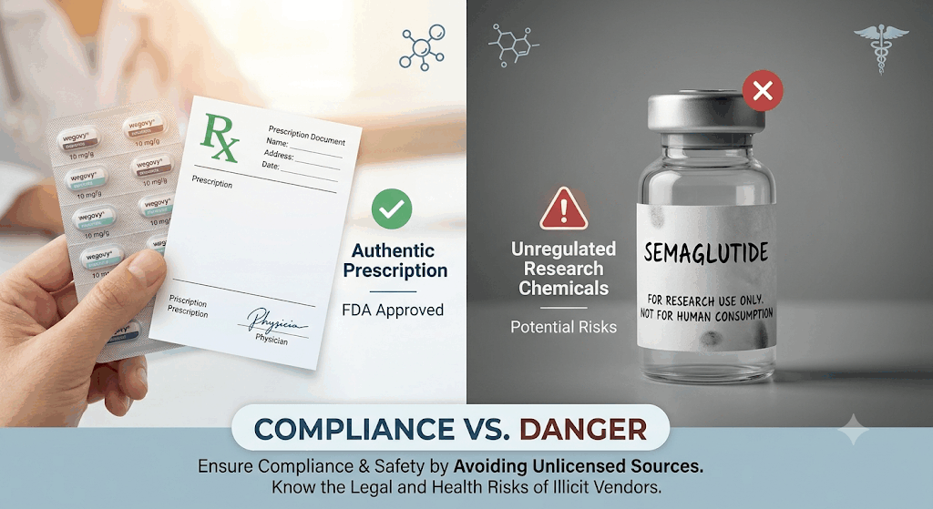 The Legal and Safety Risks of Unregulated Semaglutide: What You Need to Know