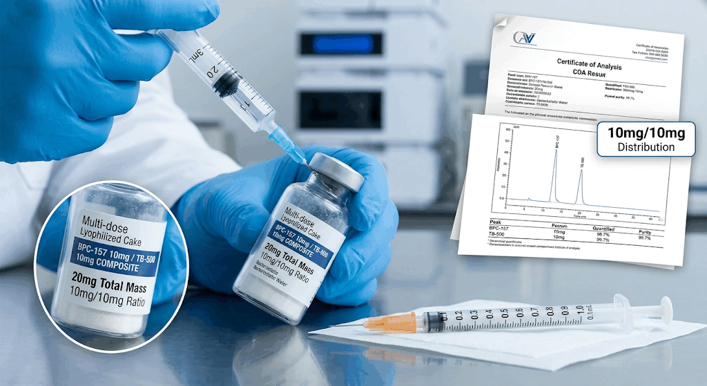Mastering BPC-157/TB-500 Blend Dosages: Precision Calculation and Protocol Management (2026)